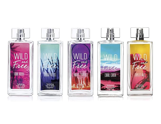 Tru Western Wild and Free Amber Sundance Women's Hydrating Hair and Body Fragrance, 3.4 fl oz (100 ml) - Notes of Citrus, Coconut Creme, Gardenia, Sandalwood, Amber