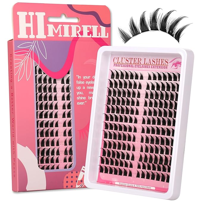 Spikes Lash Clusters Eyelash Clusters Volume Long 12-18mm Individual Lashes DIY Spiky Lash Extension Mega Cluster Eyelash Extensions Mink Strips Lashes Thick