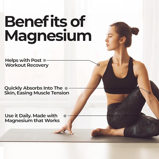Pure Magnesium Oil Spray 4oz (2-Pack) - USP Grade – Topical for Feet, Body, Muscles, Leg Cramps & Sleep - Extra Strength, Less Sting - 100% Organic & Natural — Made in USA