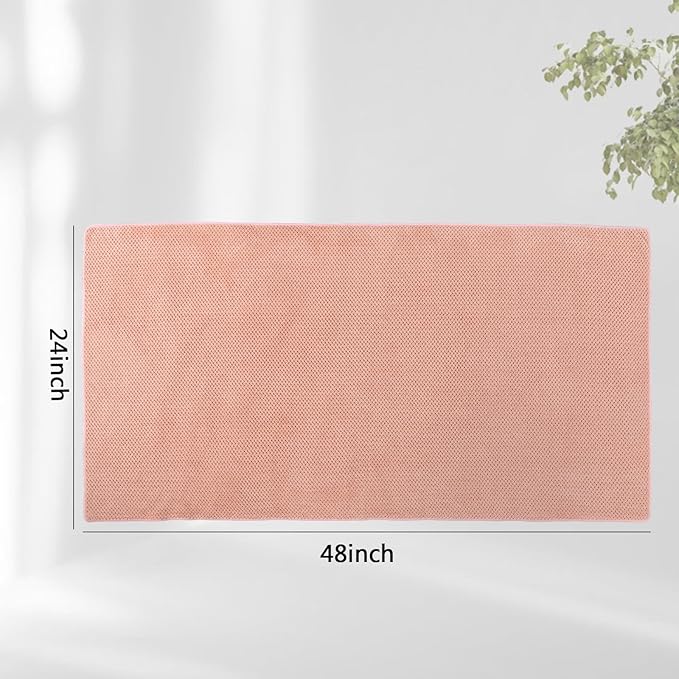 Laojbaba Microfiber Hair Towel Quick Dry Hair Towel Hair Drying Towels Suitable for All Kinds of Hair Ultra Absorbent Long and Thick Hair 24X48inch White (1pcs)
