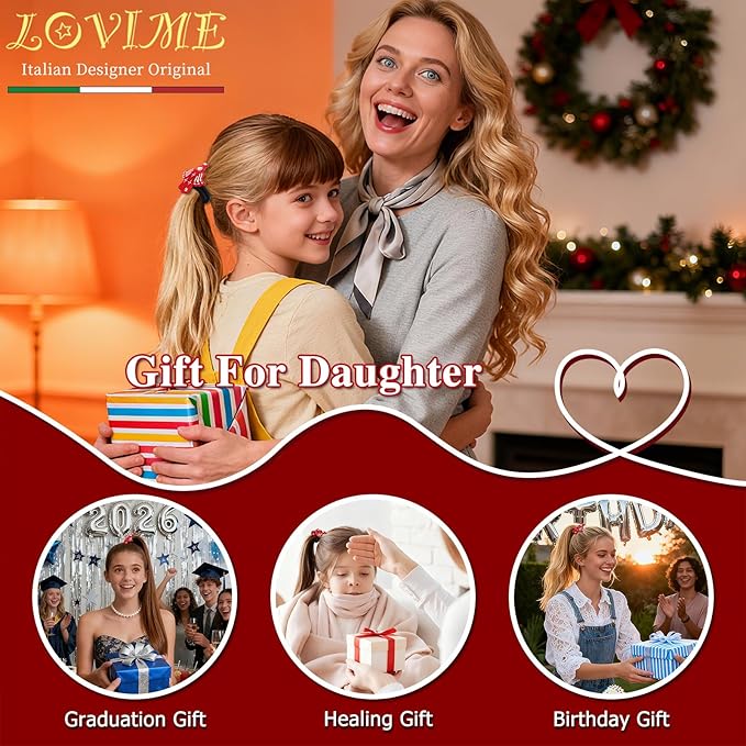 Inspirational Birthday Gifts for Women, Girls "Guardian Angel" Premium Hair Ties, Goodbye Farewell Gifts for Retirement Moving Away Sister Girlfriend Coworker Bestie Granddaughter, Still with You