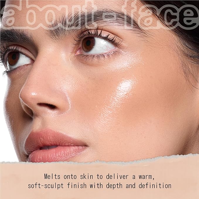 about-face Beach Freak Bronzer Stick Tan Lines– Ultra-Creamy, Vegan Bronzer & Contour Stick with Skincare Benefits – Dewy Finish – Hydrating Formula with Daikon Seed Extract – Fair