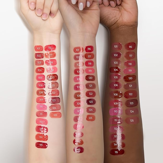 Laka Fruity Glam Tint, 4.5g/0.15oz, Glowing Lip Stain with Wide Color Spectrum, Hydrating & Lightweight Texture, Long-Lasting Bold Stain, Non-Sticky, Vegan, K-Beauty (#113 Pleasure)