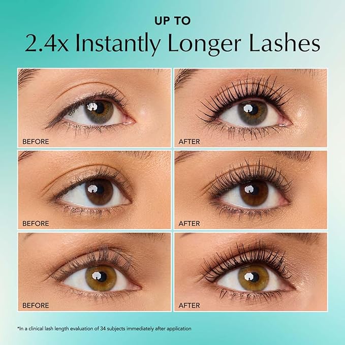 Thrive Causemetics Liquid Lash Extensions Mascara, Tubing Thrive Mascara Lengthening, Volumizing & Curling, Smudge Proof, Washable, No Clumping or Flaking, Vegan & Cruelty Free, Brynn (Rich Black)