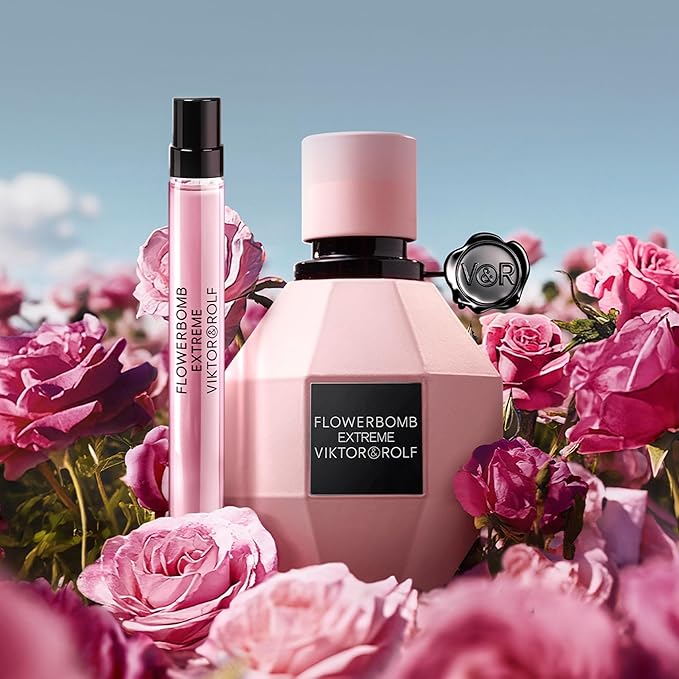 Viktor&Rolf - Flowerbomb Extreme - Eau de Parfum Intense Womens Perfume - Intense & Floral - With Raspberry, Jasmine, Rose, Orange Blossom & Vanilla Bean - 1.7 Fl Oz