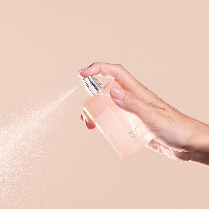 Kristin Ess One Signature Hair Perfume for Women - Pear, Sandalwood + Magnolia Fragrance - Long Lasting Scent Up to 8 Hours - Instantly Refreshing + Deodorizing Hair Spray - Freshen Hair + Body