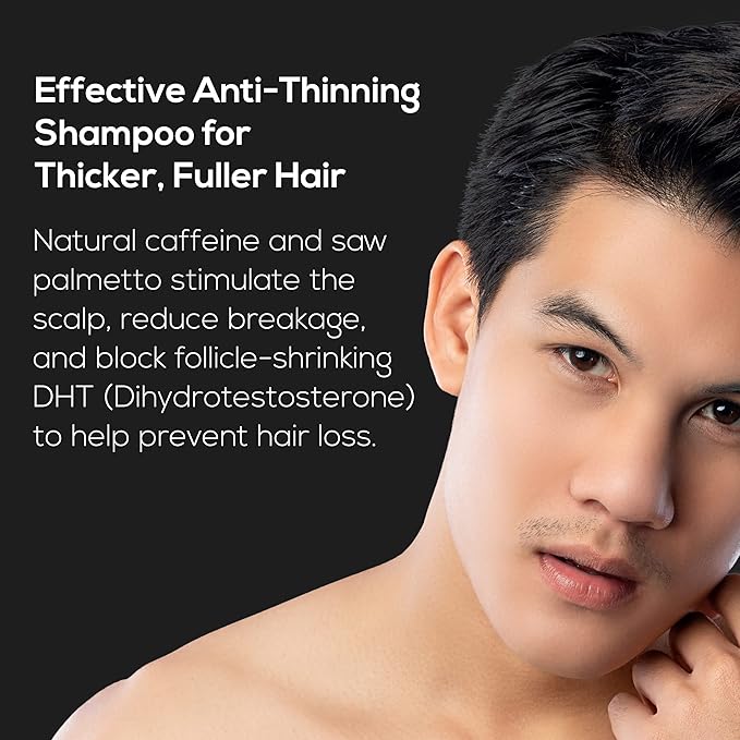 Ultrax Labs Hair Thickening Shampoo for Thinning Hair and Hair Loss - Hair Surge 8 oz for Women and Men