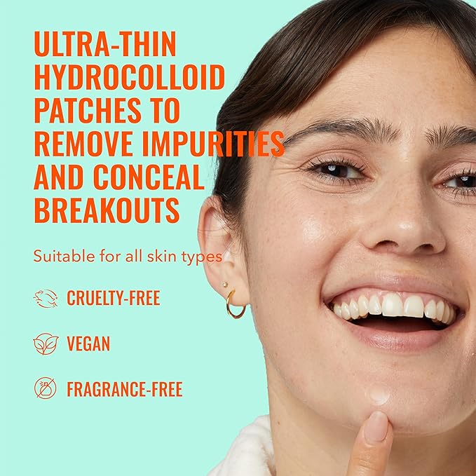 Good Molecules Pimple Patches Pack 3 – 180 Patches (60 × 3 Pack) | Ultra-Thin Hydrocolloid Acne Patches to Conceal Breakouts, Blackheads & Blemishes