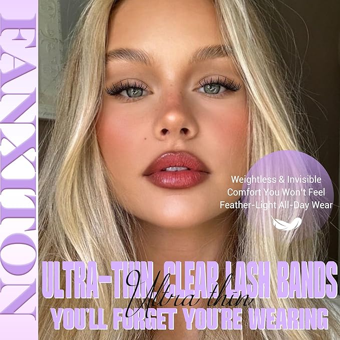 Manga Lash Clusters With Spikes DIY Cluster Eyelash Extensions 10-18mm Soft Thin Band Individual Lashes Natural Wispy Lash Clusters by FANXITON