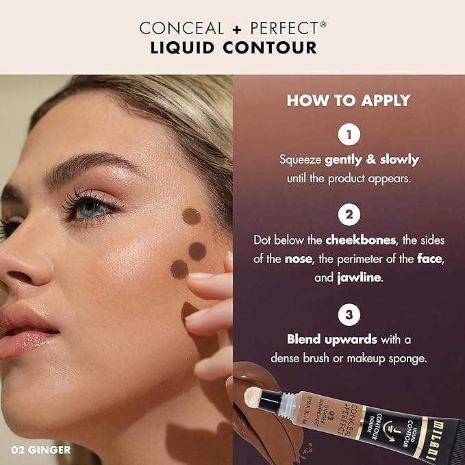 Milani Conceal + Perfect Liquid Contour for Added Definition, Face Lift Collection - Ginger