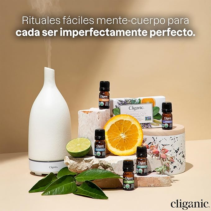 Cliganic Organic Cinnamon Leaf Essential Oil, 100% Pure Natural for Aromatherapy | Non-GMO Verified (Packaging May Vary)