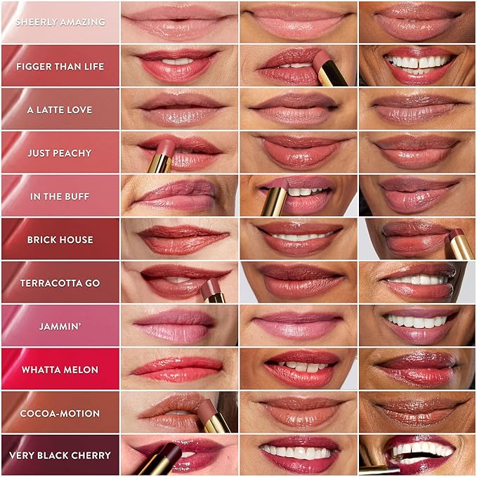 LAURA GELLER NEW YORK Jelly Balm Moisturizing Tinted Lip Balm - Sheerly Amazing - Hydrating Vitamin E - Semi-Shine Finish