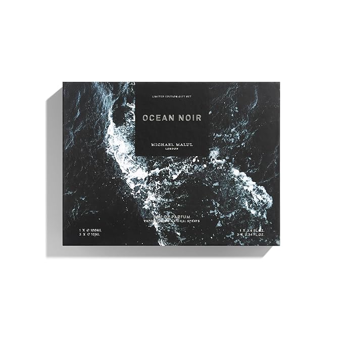 Michael Malul Ocean Noir Eau de Parfum Gift Set - 100ml | 10ml
