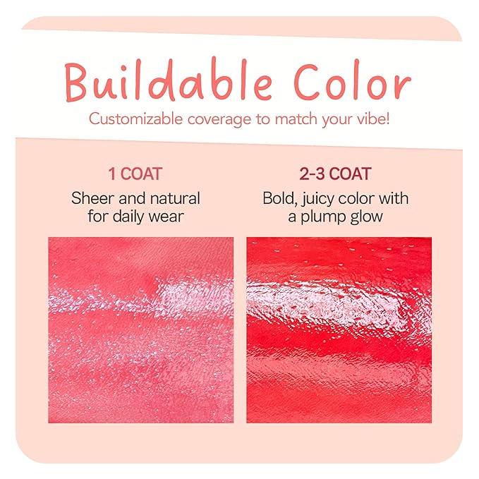 FRUDIA Korean Makeup Lip + Cheek Glow Jam |Long lasting, Moisturizing & Plumping | Non - Sticky & Glossy Color for Eyes, Lips & Cheeks |Shy Papaya – Fresh orange coral - 4.5 gm