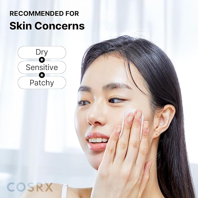 COSRX Moisture Up Pads 70 Sheets, BHA, Gentle Daily Exfoliant for Sensitive Skin, Preventing Breakouts, Moisturizing, Nourishing, Blemish Care, Korean Skin Care