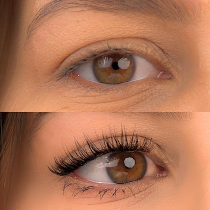 GAZELLE Luxury Natural Lash Clusters, Soft Korean Silk PBT Fibers, DIY Cluster Eyelash Extensions, Comfortable Wear, Lasts 10 Days – Sensual – 12mm
