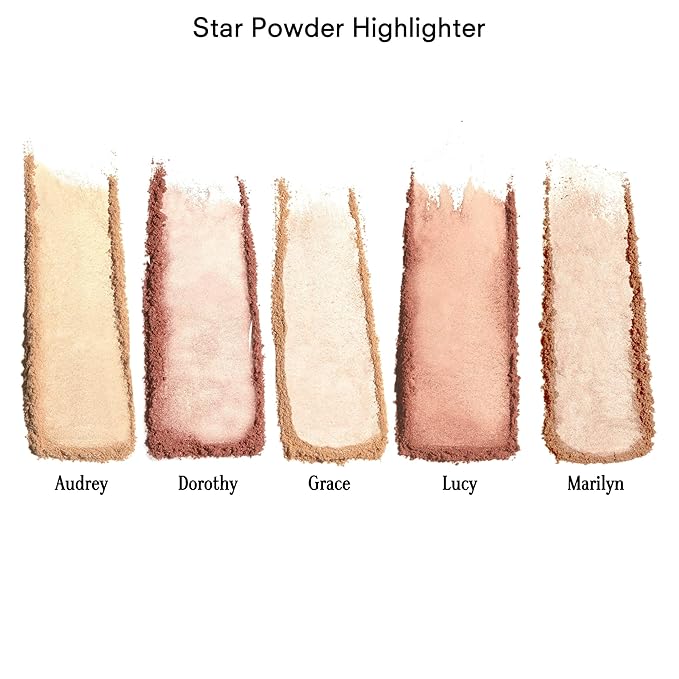 Gerard Cosmetics Star Powder - Soft, Velvety Formula Glides Effortlessly - Delivers Pure Pigmentation - Accentuates Your Facial Features - Gluten and Paraben Free - Marilyn - 0.42 oz Highlighter