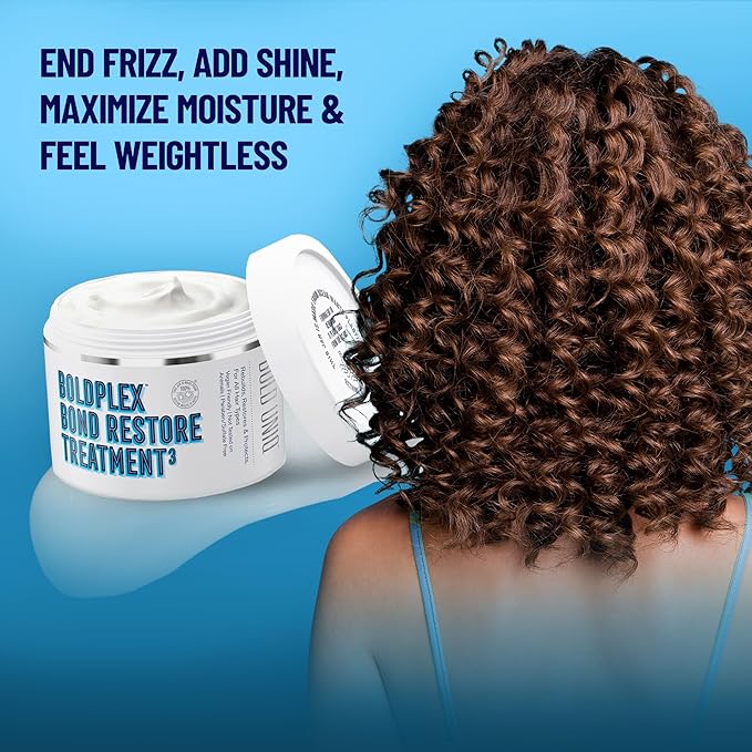 BOLD UNIQ BoldPlex Hair Mask - Deep Conditioner For Dry, Damaged Hair - Mascarilla Para El Cabello - Helps Repair and Nourish Curly, Bleached, or Frizzy Hair - 6.76 Fl Oz