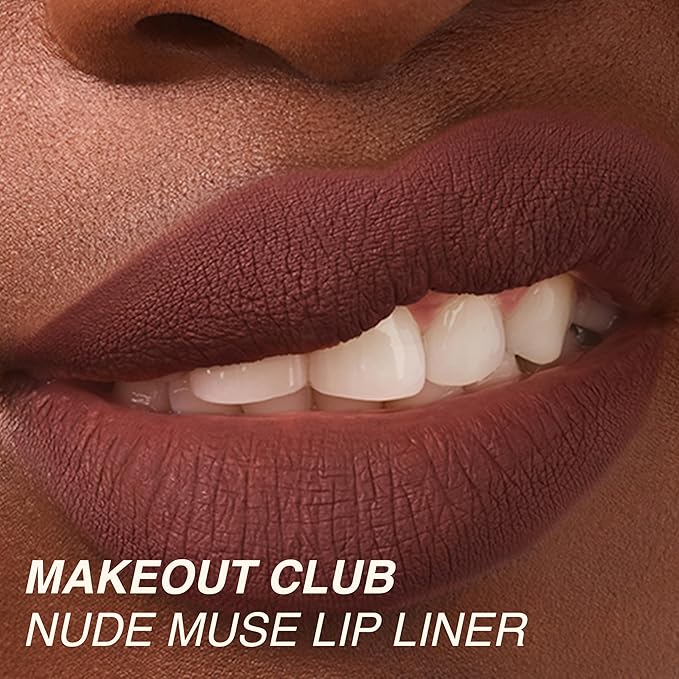 Freck Beauty MAKEOUT CLUB Lip Liner – Creamy Precision Formula, Long-Wearing, Smooth Application, Naturally Defined Finish, Designed to Pair with Soft Blur Lipstick | SHADE 04 (Rosey Cinnamon)