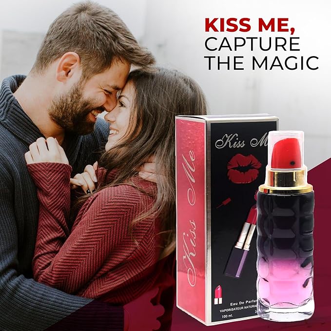 AFLUXE Women's Perfume Combo Set Milano Women&Kiss Me Floral Fruity Fragrance Eau De Parfum Elegant 100ml Bottle Natural Spray Each for Daily Used