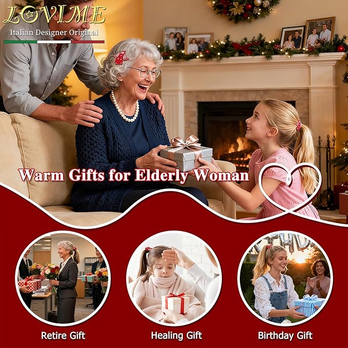 Inspirational Birthday Gifts for Older Lonely Women, "Guardian Angel" Premium Hair Ties, Goodbye Farewell Gifts for Retirement Moving Away Grandmother from Sister Bestie daughter, Still with You
