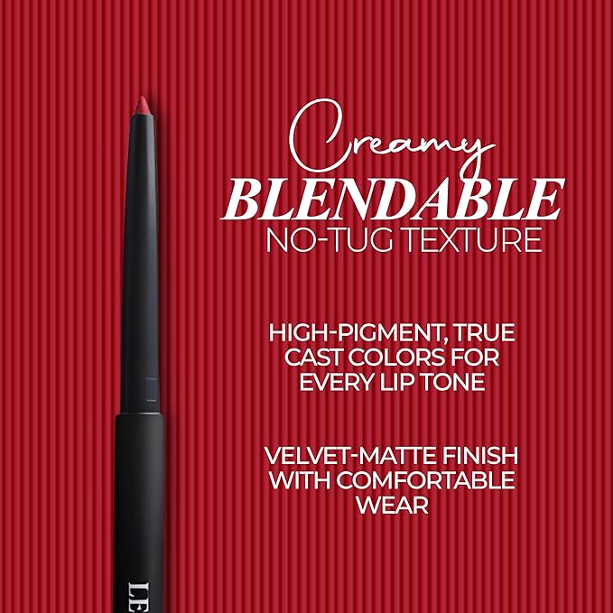 LePaon Cosmetics Define It Lipliner – Long-wear, Creamy Matte Lip Liner with High Pigment Payoff – Non-Drying Smooth Application for Defined Lips (Rendezvous)