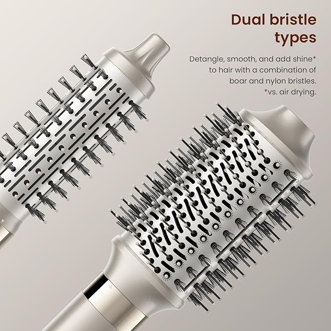 5-in-1 Hot Air Styler Kit – 110,000 RPM Fast-Drying Dryer, Auto-Wrap Curlers, Straightening & Volumizing Brushes All-in-One