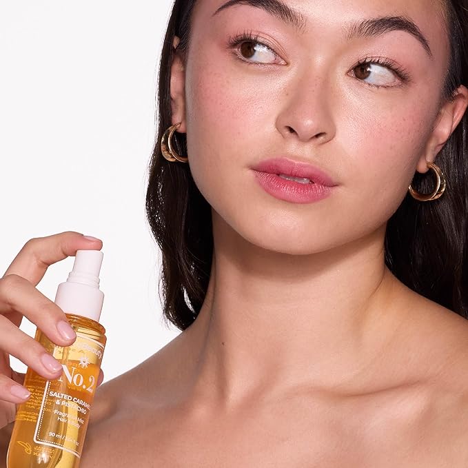 MCoBeauty - Fragrance Mist No.1 - Light Body Mist and Hair Perfume with Plum, Vanilla and Musk - Gifts for Women, Feminine Spray, Self Care Gifts for Women - 90ml Bottle