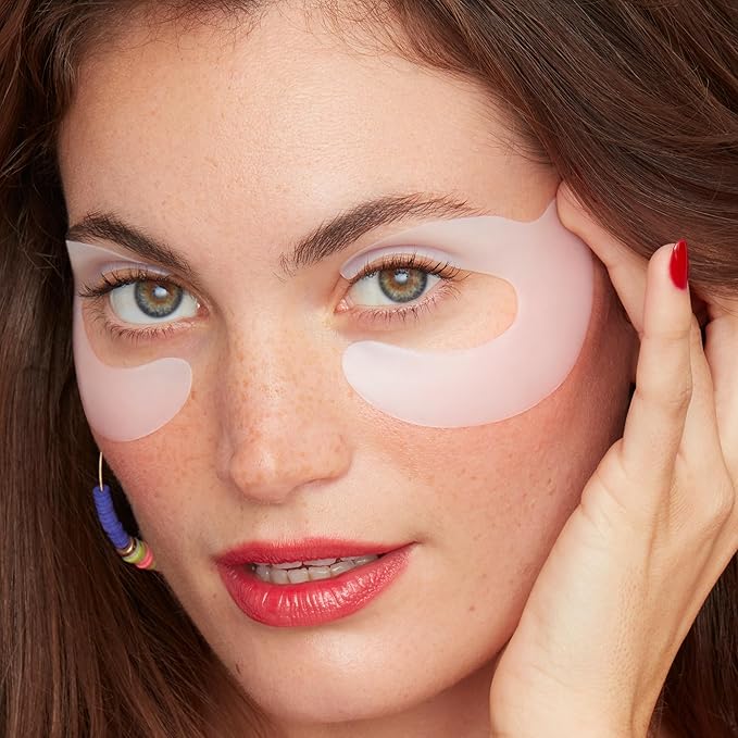 PEACE OUT Retinol Eye Lift Patches, 360° Biocellulose Eye Mask with Encapsulated Retinol & Peptides, Firming and Smoothing Eye Patches for Fine Lines, Wrinkles, 5 Pairs