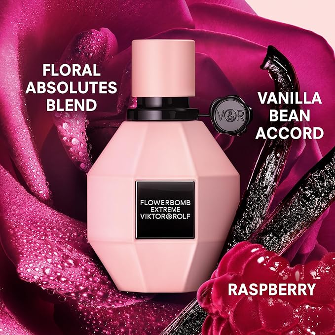 Viktor & Rolf Flowerbomb Extreme for Eau De Parfum for Women 3.4 Oz (100 ml)