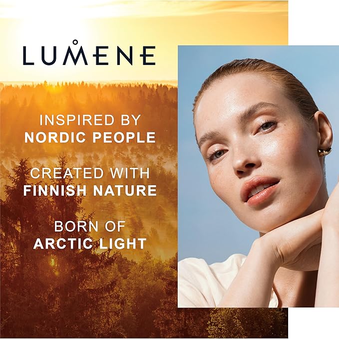 Lumene Color Correcting CC Cream - Lightweight Foundation - Medium Coverage - Redness Reducing Face Makeup for a Glowing Complexion - Vegan Formula + Suitable for All Skin Types - Medium (1 fl oz)