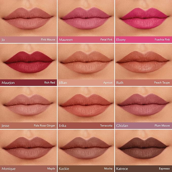 Thrive Causemetics Lip Filler Long-Wearing + Plumping Lip Liner, Shea Butter Hydrating Lip Plumper Retractable Lip Liner Pencil, Built In Sharpener, Vegan & Cruelty Free, Jo (Pink Mauve)