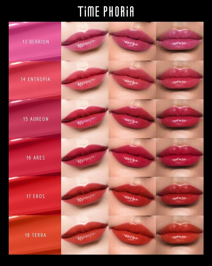 Stellar Dust Lip Stain 06 Nerose, Transfer-Proof &Smudge-Proof Lip Gloss, Rose Pink Tinted Glossy Finish, High-Pigment Vibrant Color, Hydrating Lightweight Long-Lasting Lip Makeup for Women