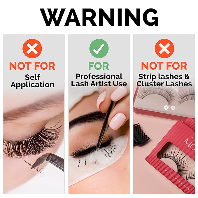 Dlux Professional- Purity Omega Professional Luxury Semi-Permanent Eyelash Extension Black Glue 5ml, For Volume, Extra Strong, Lash Extensions Adhesive, 1 Sec Drying, Up to 7 Weeks, Lash Supplies
