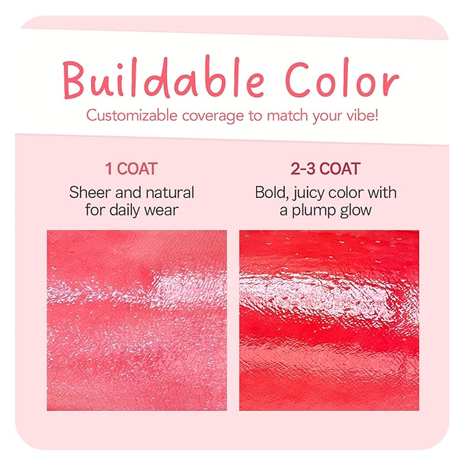FRUDIA Glow Juicy Jam Lip & Cheek Stain (Chou Berry) – Korean Lip Tint & Blush in One | Long-Lasting, Moisturizing, Non-Sticky Glossy Color for Lips, Cheeks & Eyes | Ballerina Pink (4.5g)