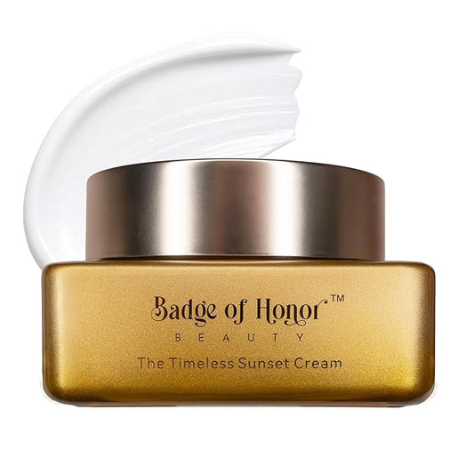 Luxury Anti Aging Face Cream – Hydrating Night Face Cream for Even Skin Tone, Reduce Dark Spots, Anti-Wrinkle Cream with Egyptian Barley, Ginseng, Sandalwood & Ceramides & Cell Renewal – 50 g