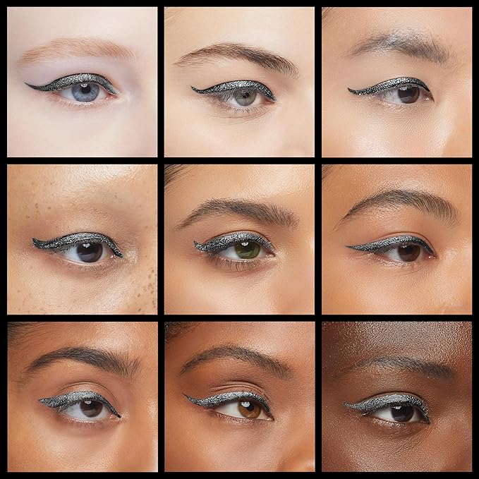 Liquid Eyeliner - Hypoallergenic Eyeliner with Fine Brush Tip, Long-Lasting Waterproof Eye Liner - Cruelty-Free, Vegan, Hypoallergenic, Gluten-Free, Smooth Liquid Eye Liner, 5 Shades 2mL each Gift Set