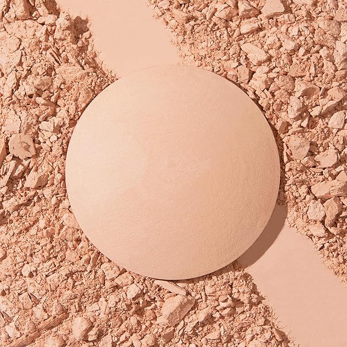 LAURA GELLER NEW YORK Baked Double Take Powder Foundation - Porcelain - Buildable Medium to Full Coverage - Matte Finish