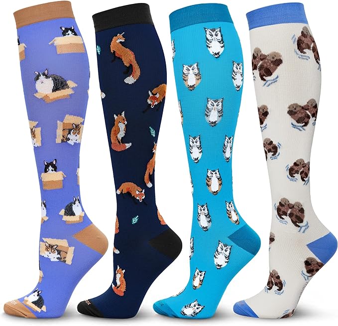 LEVSOX Compression Socks Women and Men, 20-30mmHg, Best for Nurses, Travel, Pregnancy