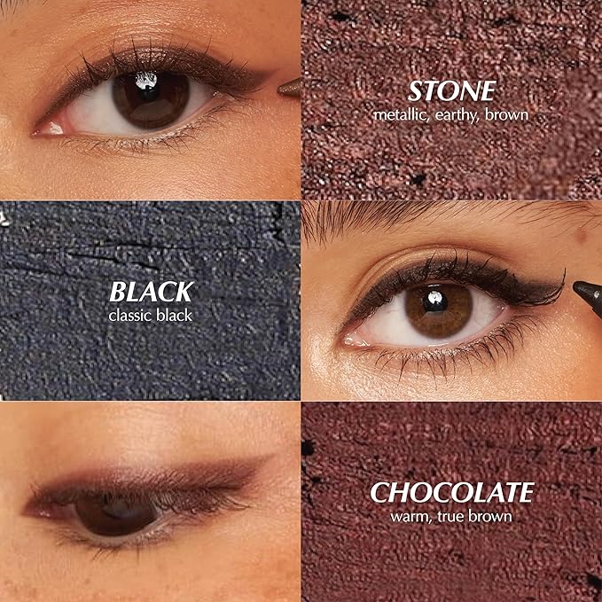PERSONA 24HR Waterproof Eyeliner | Creamy, Smudgeable Pencil for Lash Line & Waterline | All-Day to All-Night Wear | Vegan, Cruelty-Free, Paraben-Free | Made in USA, Plum