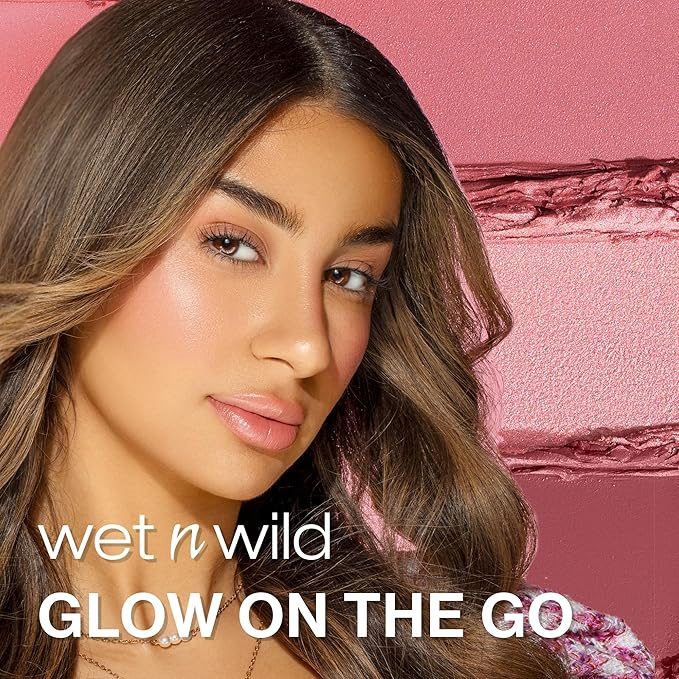 wet n wild MegaGlo Makeup Stick, Buildable Color, Versatile Use, Cruelty-Free & Vegan - Peach Bums