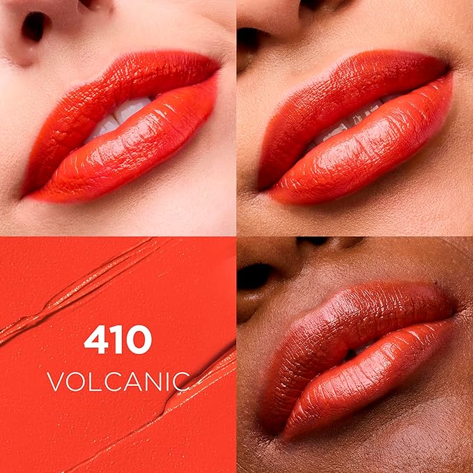 L'Oreal Paris Colour Riche Original Creamy, Hydrating Satin Lipstick with Argan Oil and Vitamin E, Volcanic, 1 Count (Pack of 2)