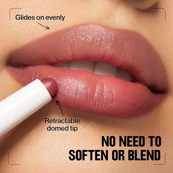 REVLON PhotoReady Blur Liner, Soft Matte Lip Makeup to Overline for Instant Natural, Fuller-Looking Lips, 003 Dazed, 0.05 oz