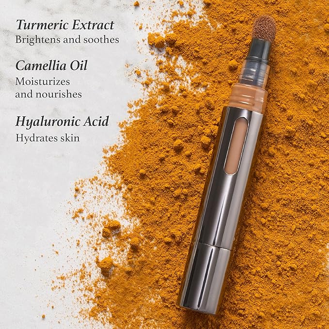 Julep Cushion Complexion Concealer & Corrector Stick - 300 Honey - Infused with Turmeric & Hyaluronic Acid - Medium Coverage - Natural Finish