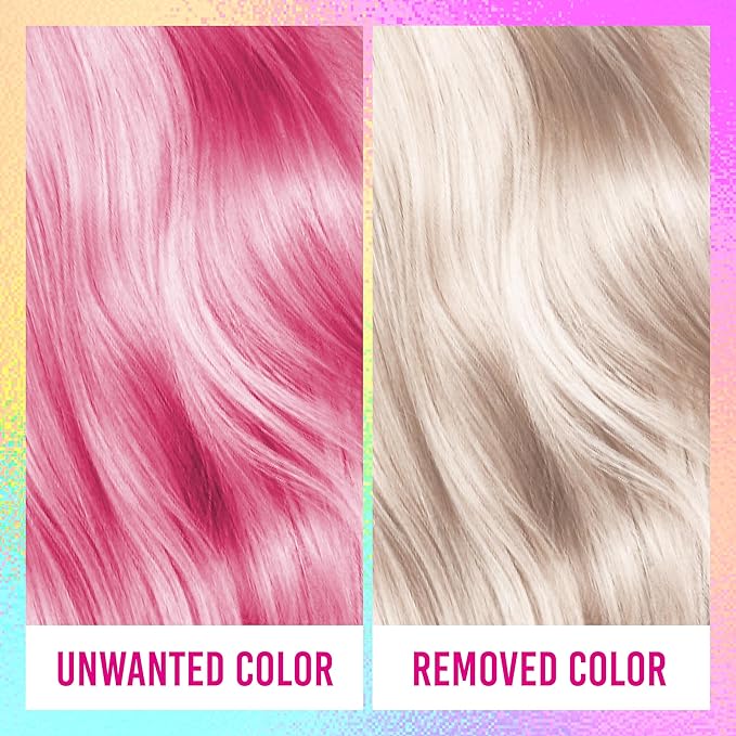 Punky Colour Off Hair Color Remover Kit - Hair Dye Remover, Safely Removes Semi Permanent Dye, and Permanent Colors, Color Removers for Dyed Hairs